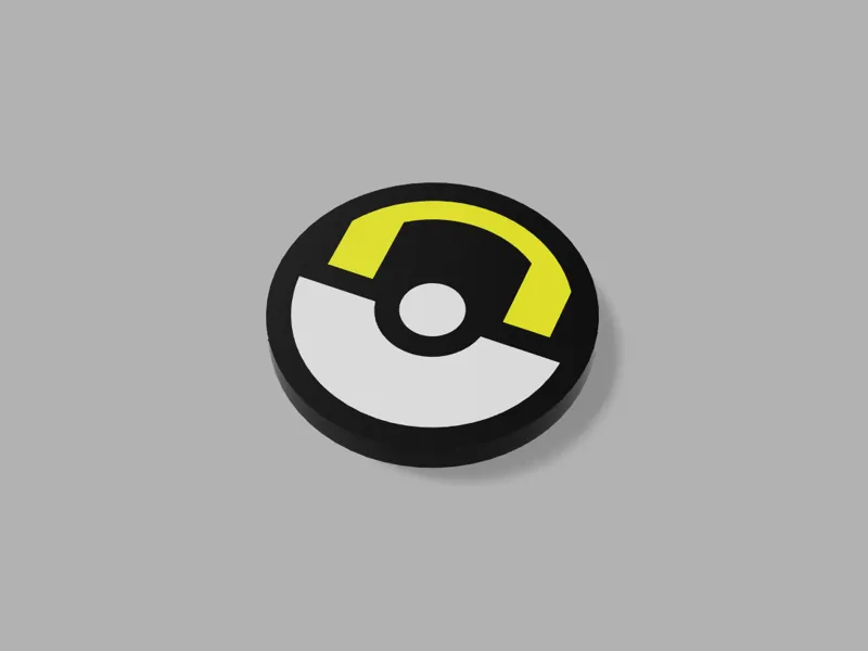 Pokemon Ultra Ball Coin TCG Token Marker Pokeball