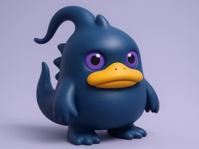 Duck monster/ monster duck/ the monsducker