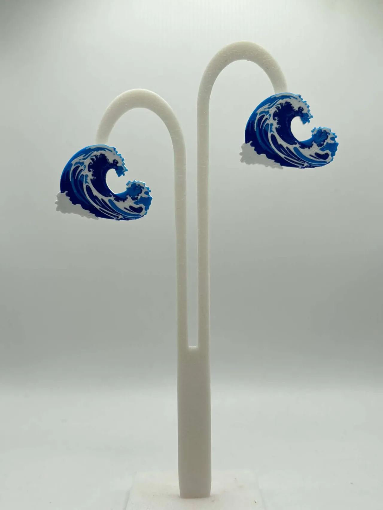 Japan Wave Earrings view 3
