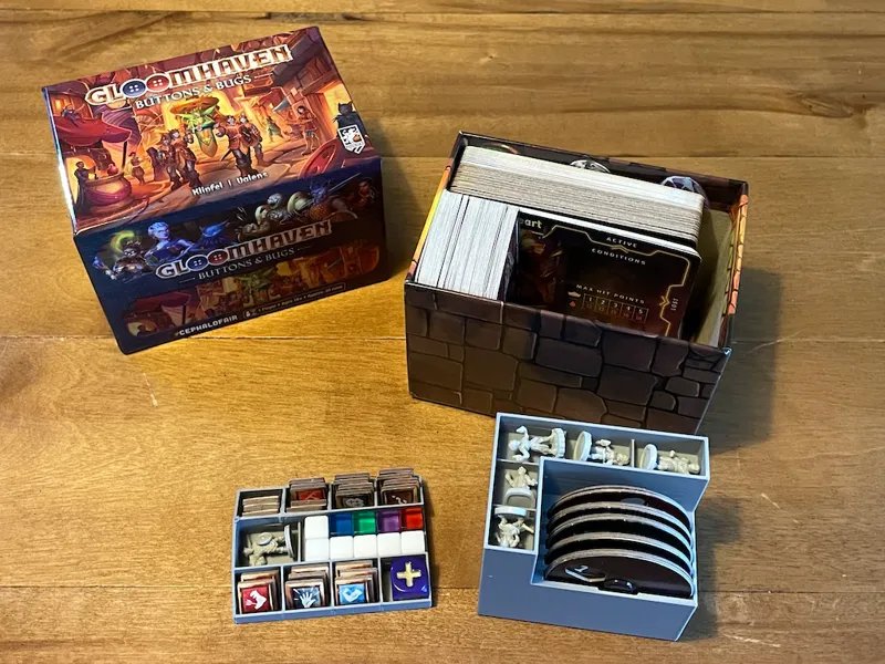 Gloomhaven: Buttons & Bugs Insert