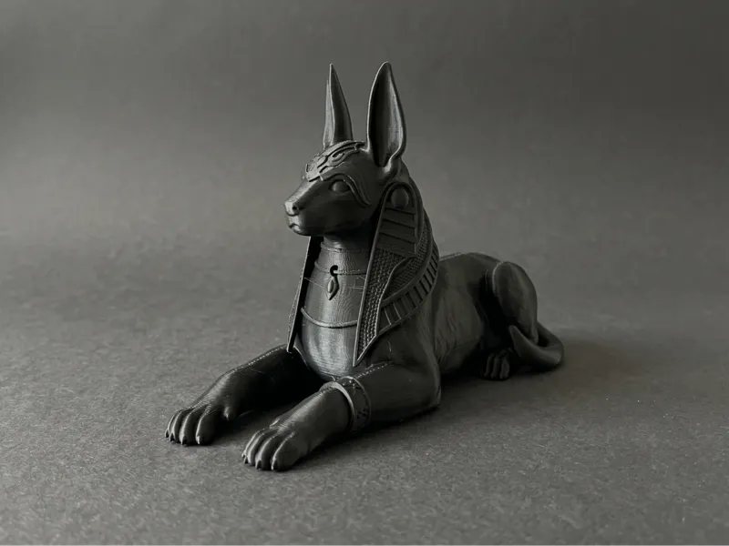 Anubis Statue - Reclining Egyptian Jackal God