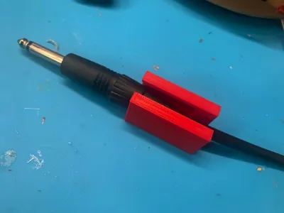 Guitar Cable Command Strip Hanger