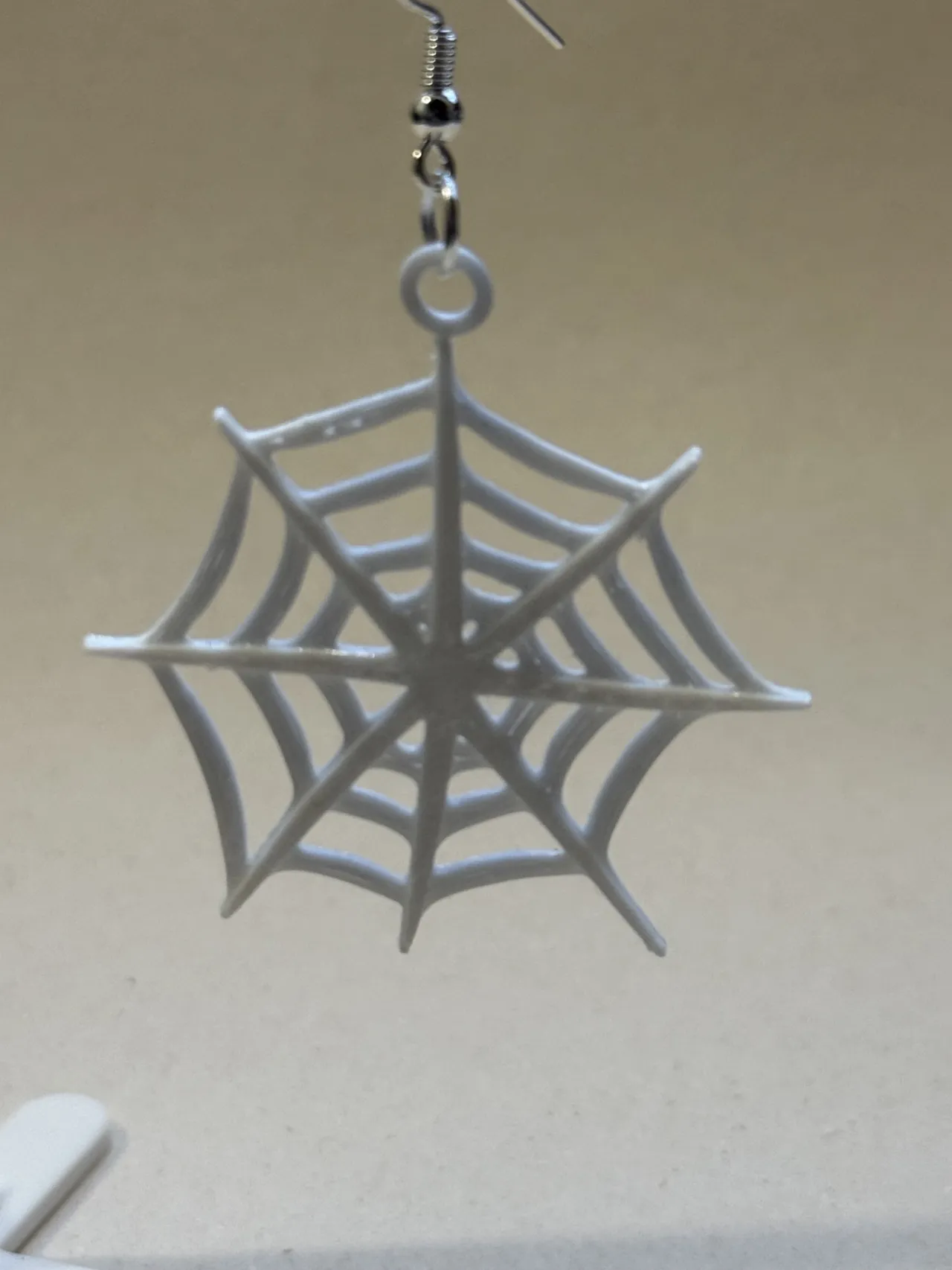 Spider Web Earrings with Optional Spider view 4