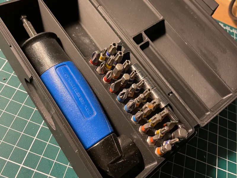 Hex Bit Box Organizer