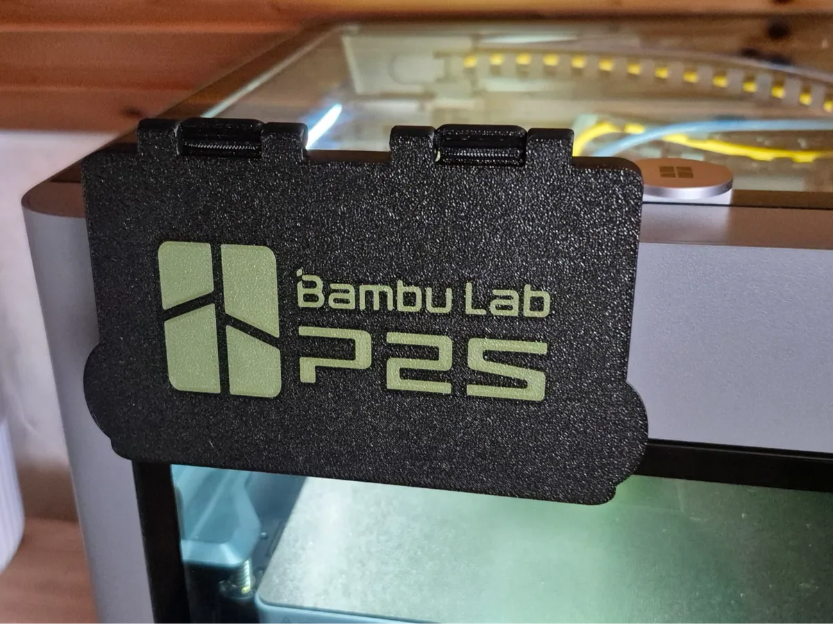 P2S Screen Protector with Frame Plug-in Hinge V3 - Free 3D Print Model ...