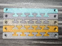 For Metallic Colors - Smooth PEI (PLA Silk not recommended)