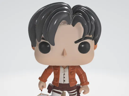 Figurine Eren façon Funko Pop — L'Attaque des Titans