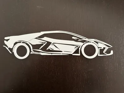 Revuelto Lamborghini  Wall Art Stencil