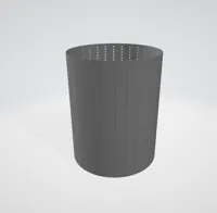 Middle mold press cylinder