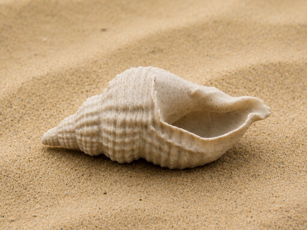 Realistic Seashell #6 - Aquarium & Home Decor