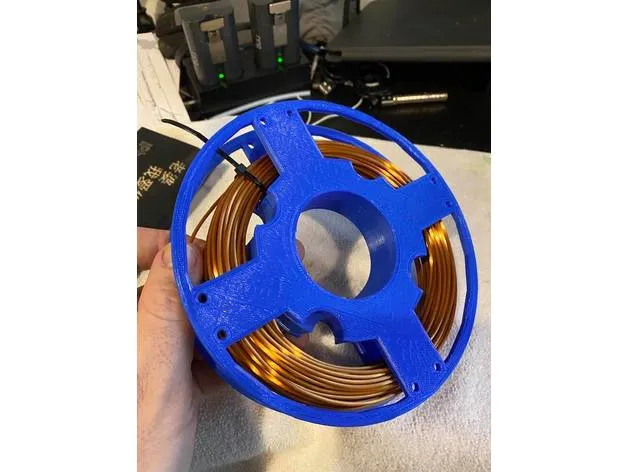 Magnetic Closure Filament Sample Spool by conan.lloyd - MakerWorld