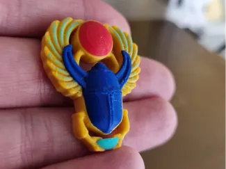 Egyptian Scarab token for boardgames