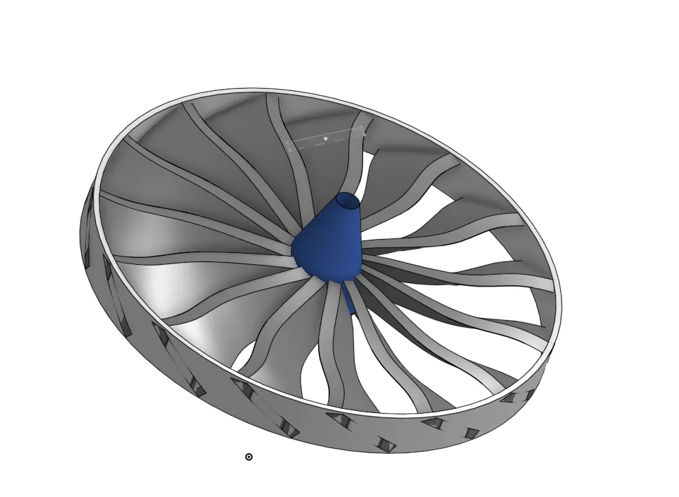 Jet engine (housing in print profiles) by An? - MakerWorld