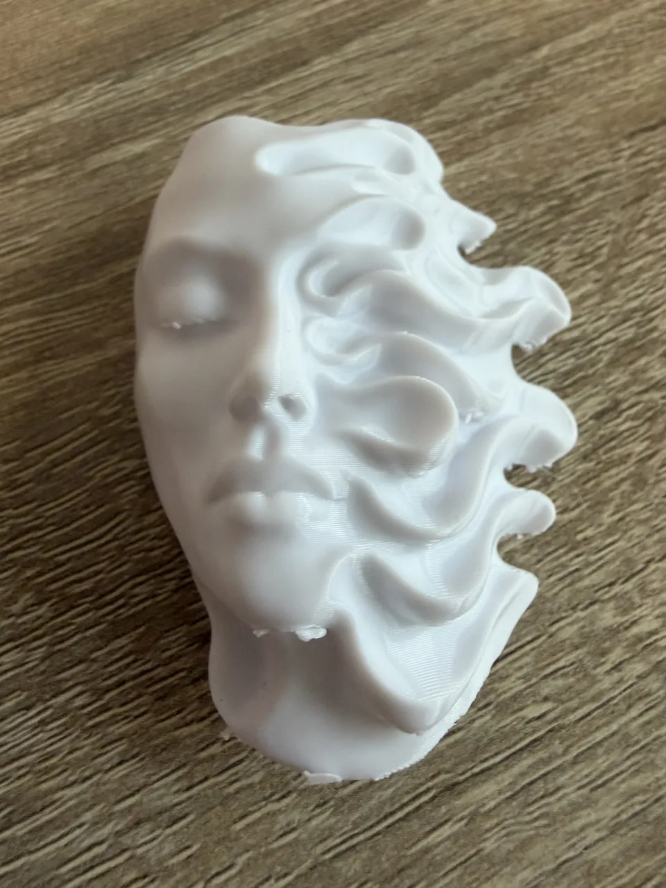 Face from water view 2