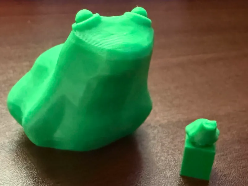 Frog Brick Model Part - 1x, 2x, 5x, 10x Scale
