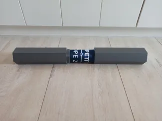 Hexagon TCG playmat tube with twist lock
