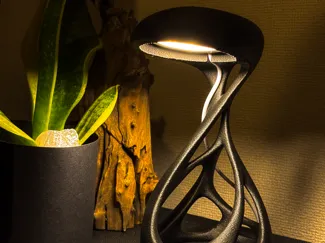 Alien Lamp – Small & Large Versions (Fuzzy Skin)