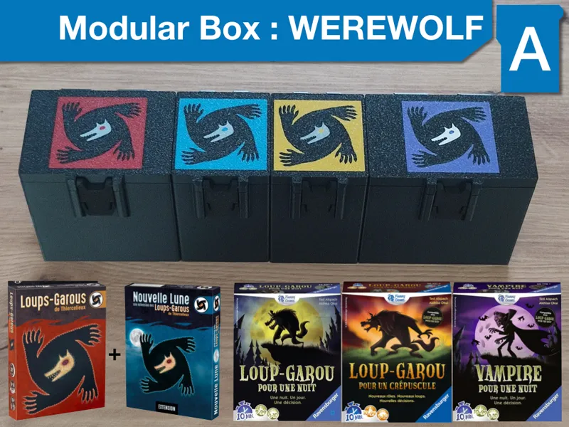 Modular Game Boxes A - WEREWOLF