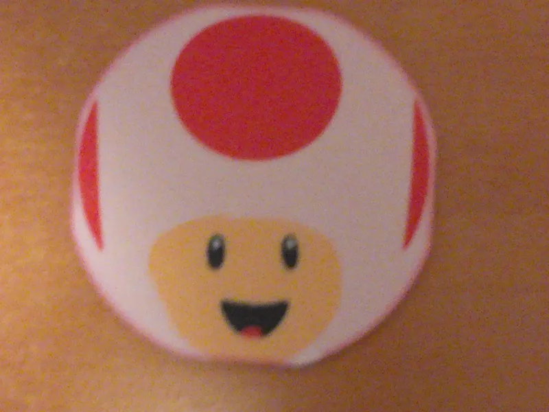 Toad from Mario coaster