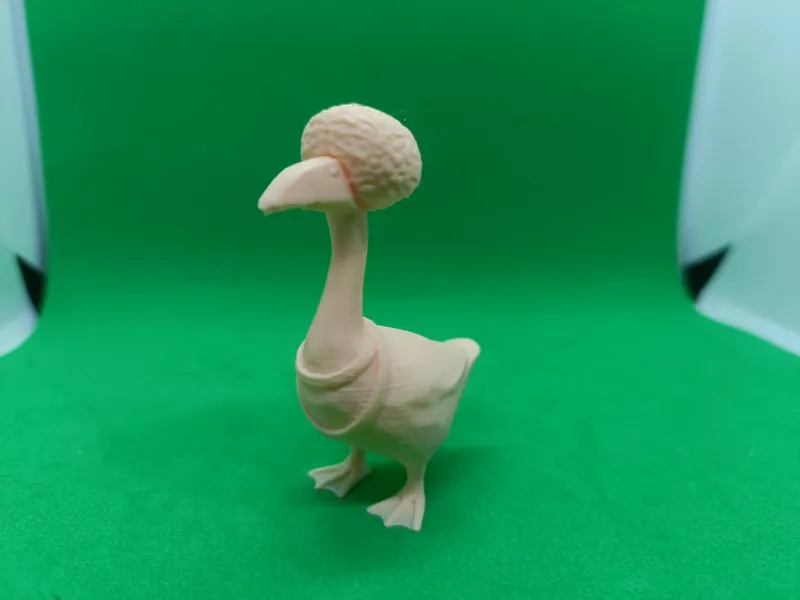 Retro Disco Duck Figurine Afro 60s 70s 80s Style