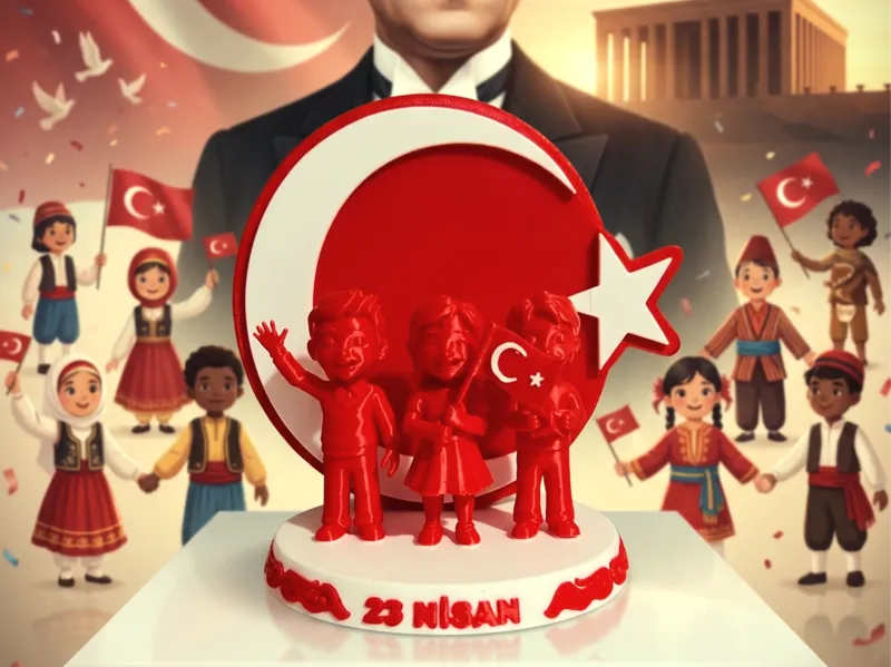 23 Nisan Ulusal Egemenlik ve Çocuk Bayramı Figürü