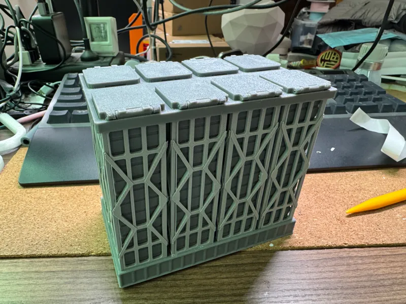 舰载4x4垂发系统笔筒