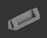 Gameboy Cartridge Stand 70°
