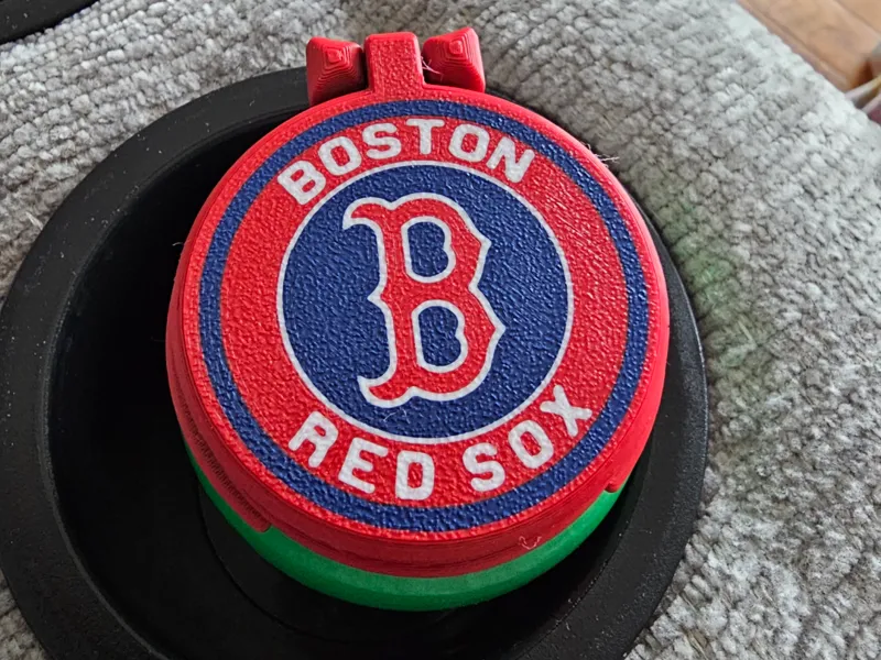 Boston Red Sox Logo Pop/Beer can Lid