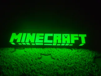 lampara de minecraft