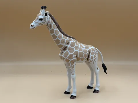 Letrero o emblema decorativo: High Plains Giraffe — referencia de MakerWorld