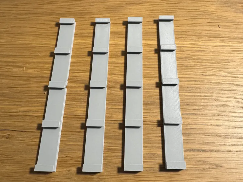 32mm base model rails