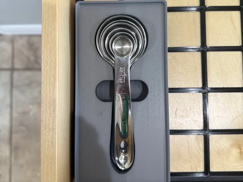 Gridfinity All-Clad Measuring Spoon Holder