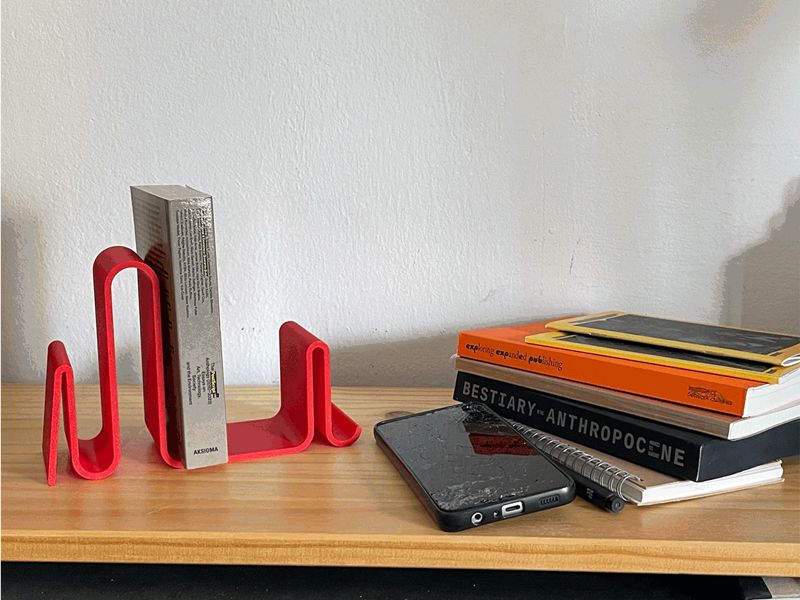 Macbook and Books Desk Stand