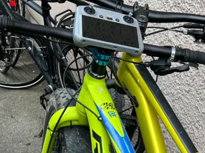 DJI Pro RC2 Clip-On Bike Mount Mini 3 4 5 Flip 