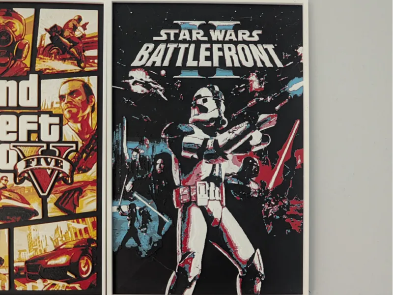 Star Wars Battlefront 2 - Poster - Hueforge