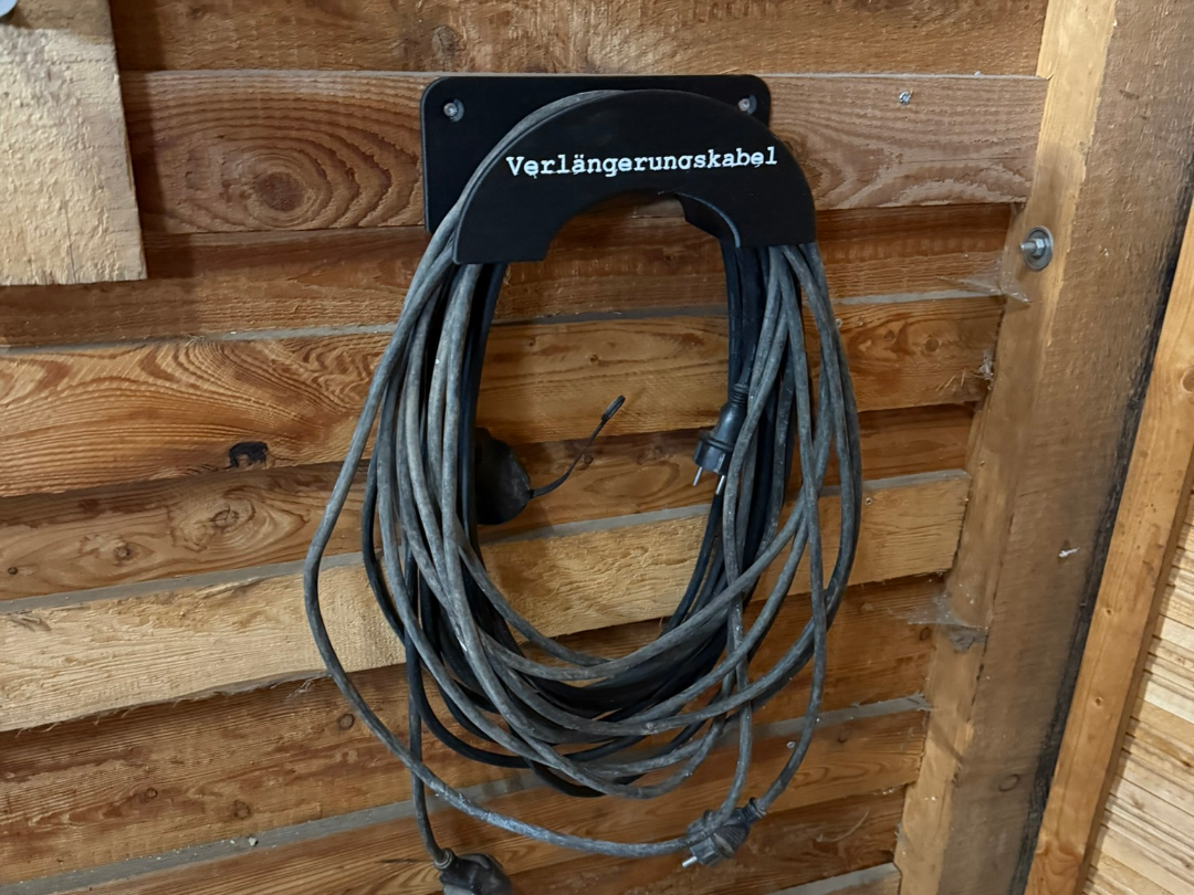 Verlängerungskabel Wandhalter