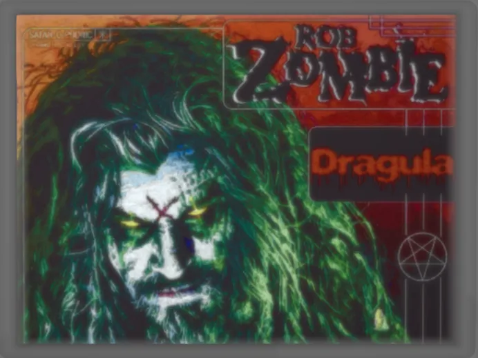 Rob Zombie- Dragula Lithophane