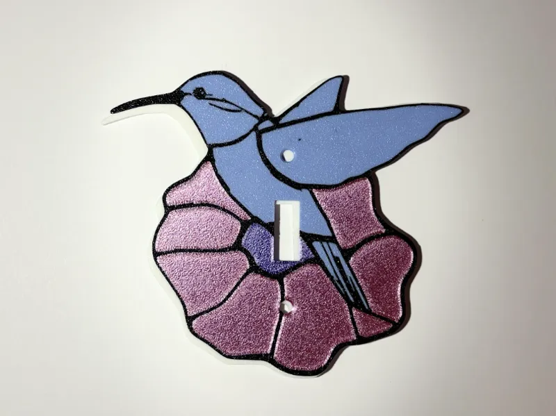 Hummingbird Light switch Cover