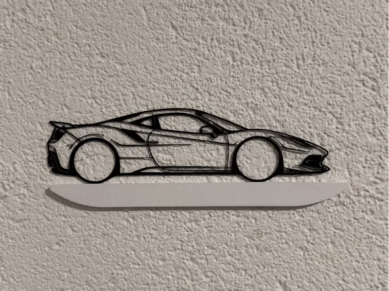 Ferrari 488 Pista wallart car