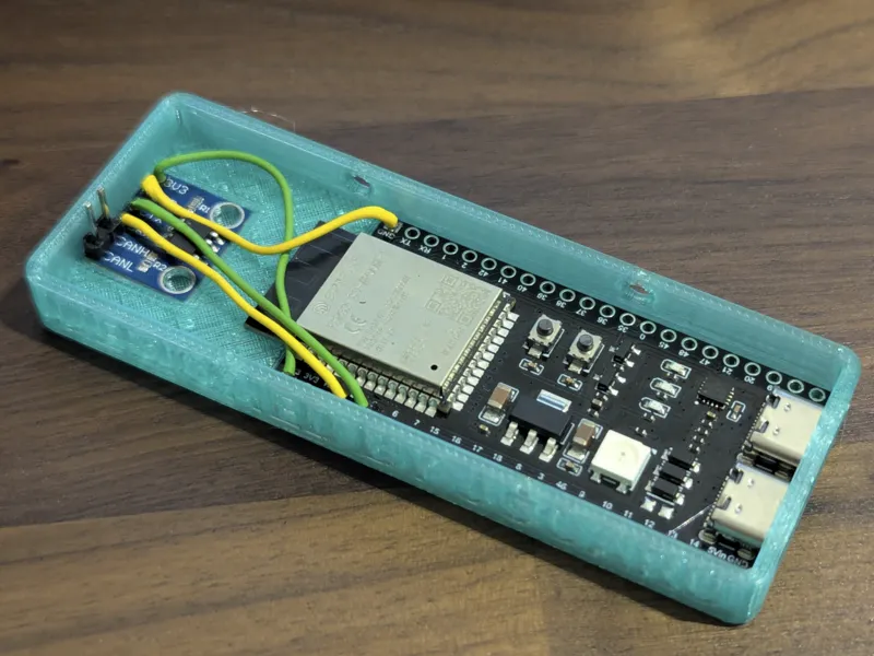 ESP32 S3 WROOM + SN65HVD230 CAN Bus Case
