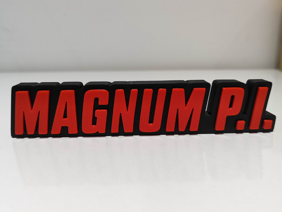 Logo Décoratif Magnum P.I.