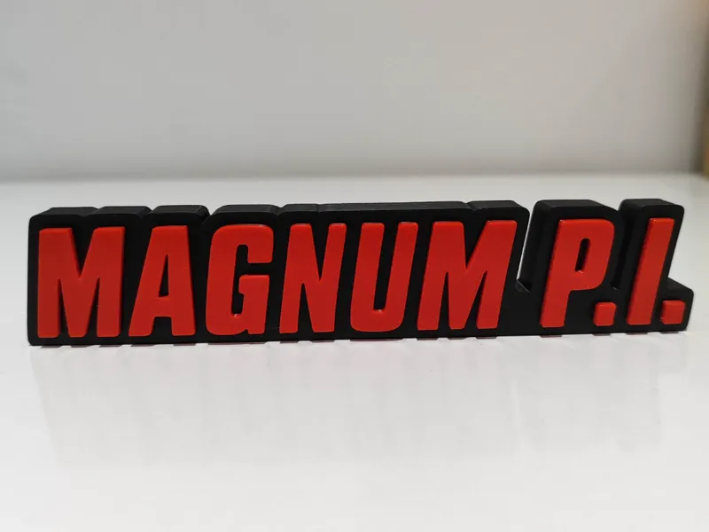 Logo Décoratif Magnum P.I.