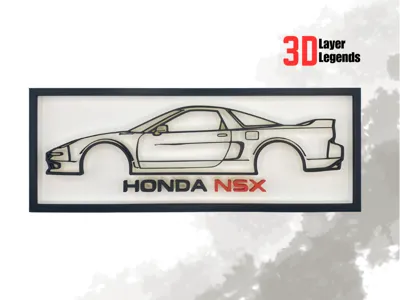 Honda NSX Silhouette Decor