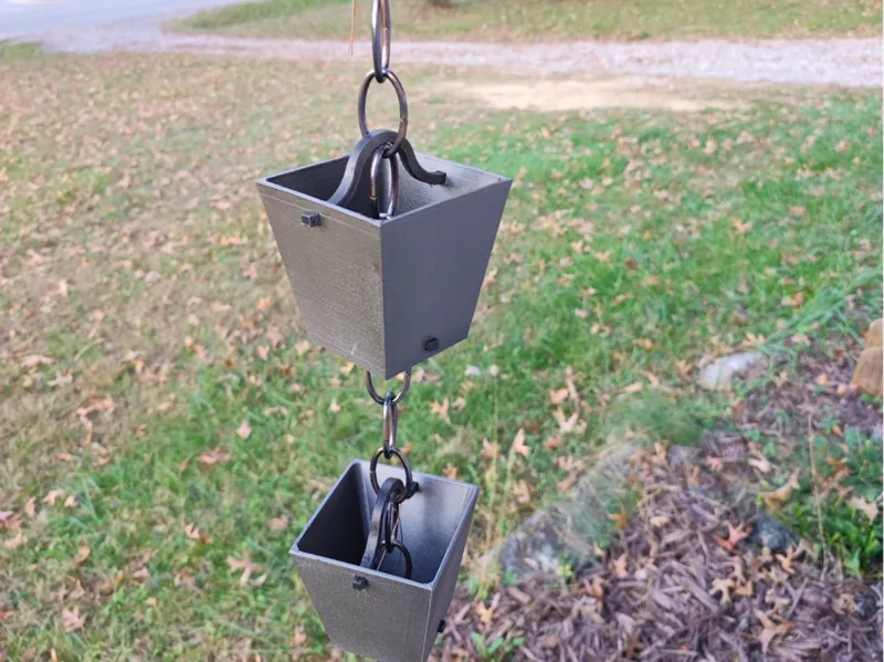 Big Bucket Rain Chain
