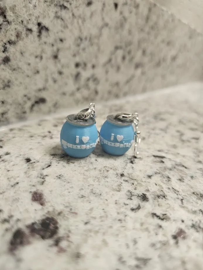 Buzzball Earrings view 2