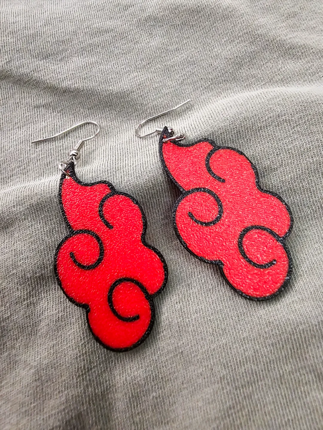 Akatsuki Cloud Earrings - Multicolor view 4