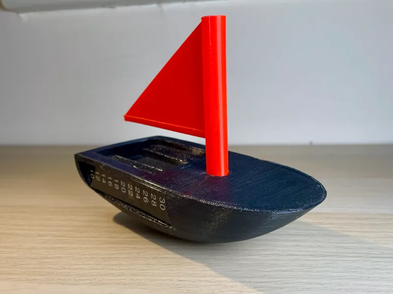 Sailing Boat Thermometer