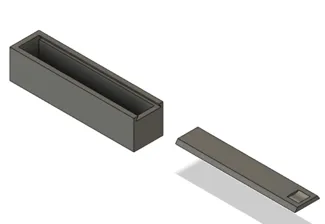 Endmill storage Box with Lid