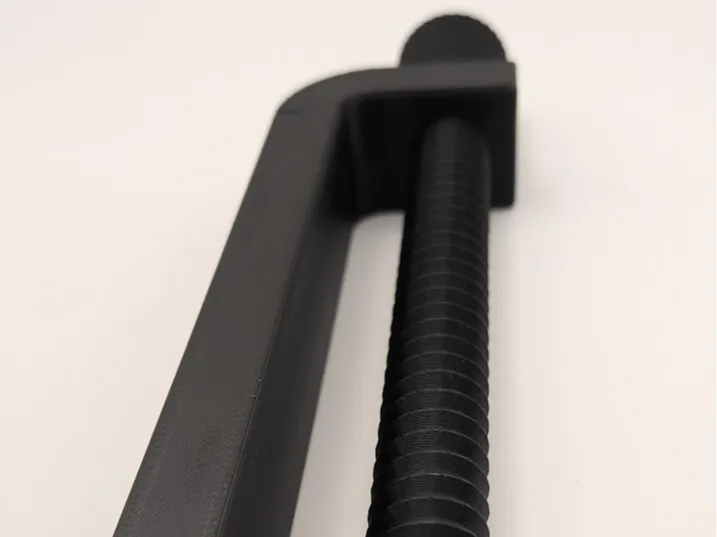 5 Inch Large C-Clamp,  Kurled knob