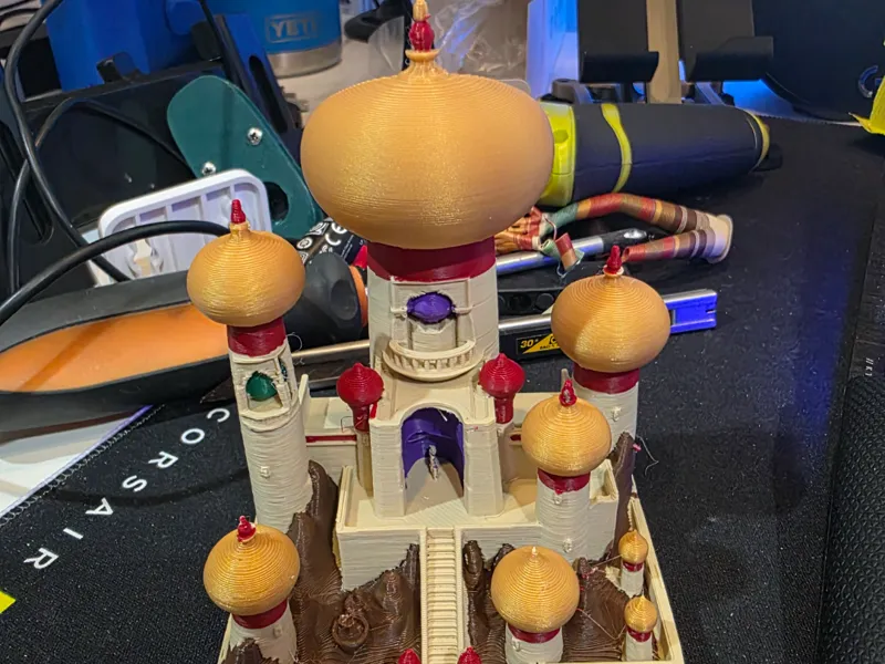 Sultans Palace - Aladdin Inspired - Cake Topper